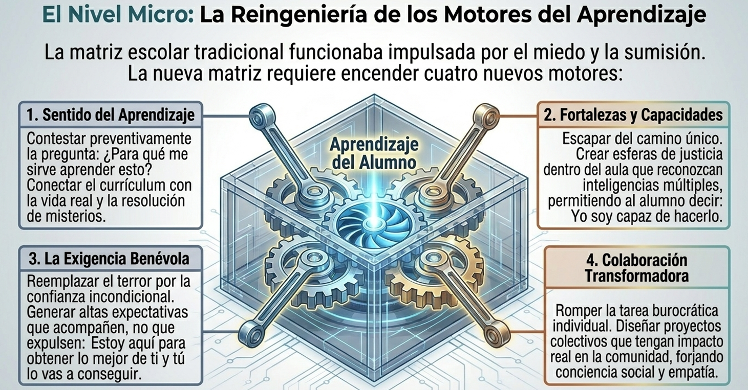 El uso de dorados y fuentes de luz centralizadas evoca autoridad y valor. Representa el "momento eureka" del aprendizaje o la revelación de datos que validan una estrategia de branding exitosa.