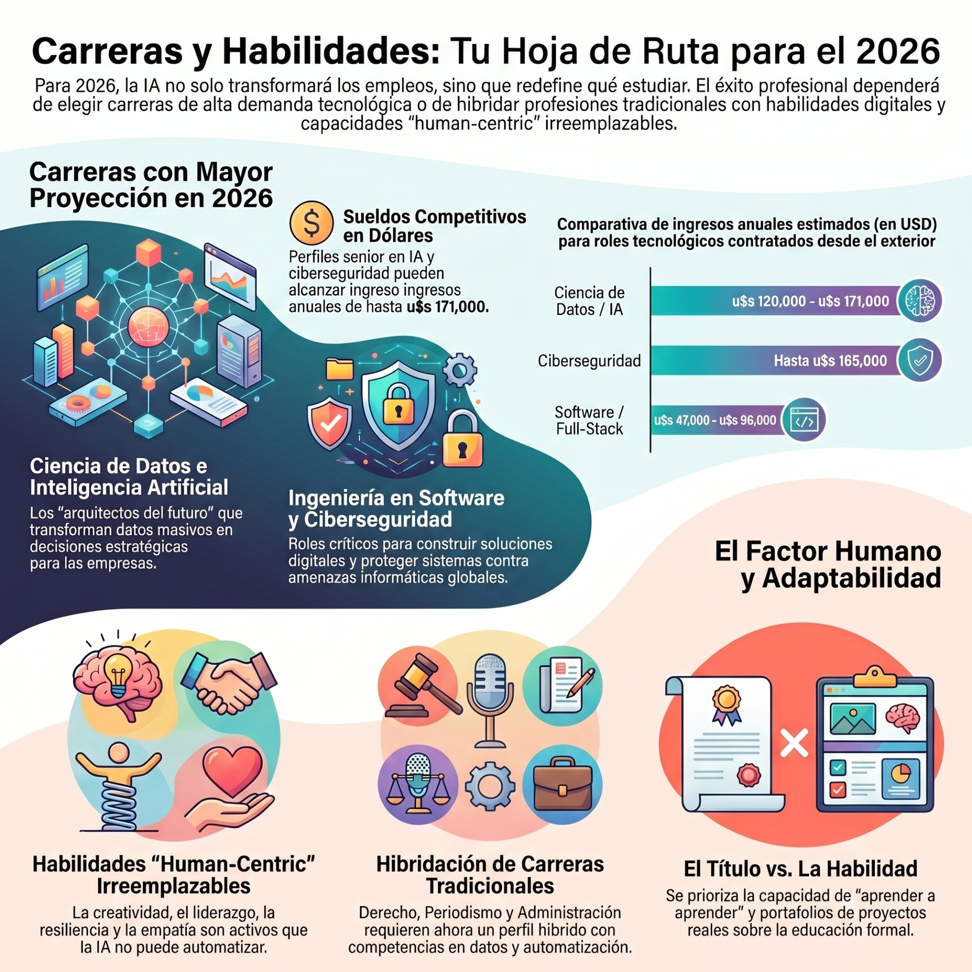 Se relaciona con el dilema de la identidad académica. Las universidades enfrentan la crisis de confianza sobre si la IA reemplazará al docente o si la institución podrá liderar una simbiosis donde la tecnología potencie la marca humana, manteniendo la autoridad pedagógica.
