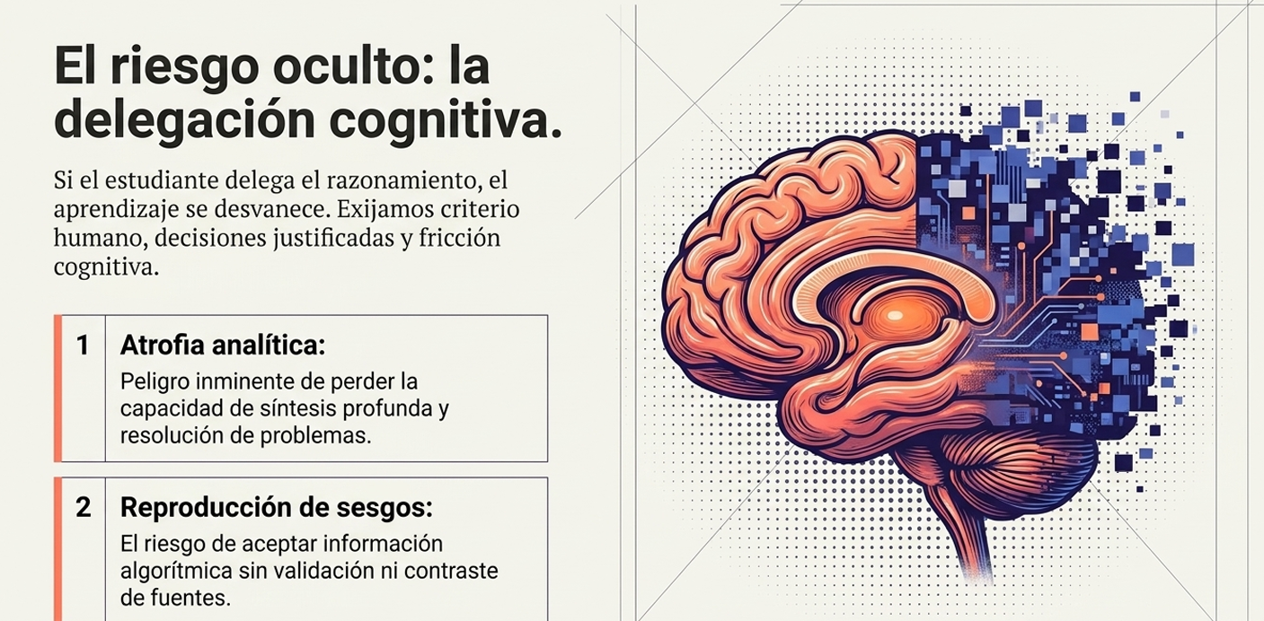 Relacionado con el dilema de la transición de valores. Cruzar el umbral hacia la educación digital implica el riesgo de dejar atrás los valores éticos tradicionales. El rescate de la integridad consiste en asegurar que el estudiante no entre "desnudo" de ética a ese nuevo mundo, sino con un marco de valores sólido que le permita usar la luz tecnológica sin quemar su integridad.