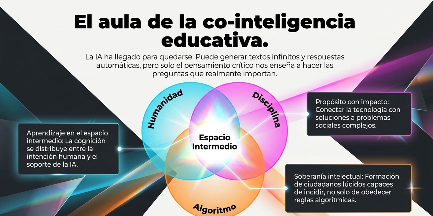 La soberanía intelectual. El desafío para las organizaciones es formar ciudadanos que no solo obedezcan reglas algorítmicas, sino que sean capaces de incidir en ellas para resolver problemas sociales complejos con un propósito claro.