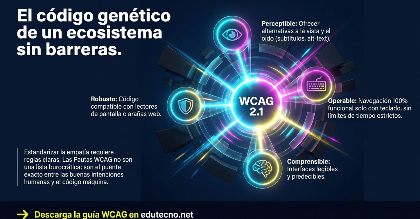 El dilema educativo aquí es la democratización del conocimiento: publicar contenido inaccesible es, en la práctica, cerrar las puertas de la biblioteca. La confianza institucional se erosiona cuando la transparencia es solo nominal (el archivo está ahí), pero funcionalmente inexistente para quien usa tecnologías de asistencia.