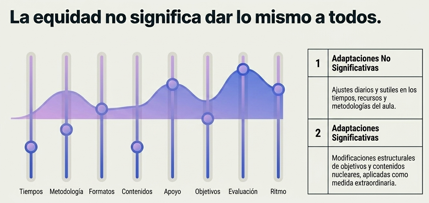 Aborda el dilema de la igualdad cosmética versus la justicia real. Muchas instituciones confunden "justicia" con uniformidad (dar exactamente el mismo examen o el mismo contrato a todos), ya que es administrativamente más barato y fácil de auditar. Sin embargo, esta estandarización ciega fractura la confianza de quienes operan en condiciones desiguales. El dilema radica en que para ser verdaderamente justos, las instituciones deben asumir el costo operativo de la flexibilidad y la personalización.