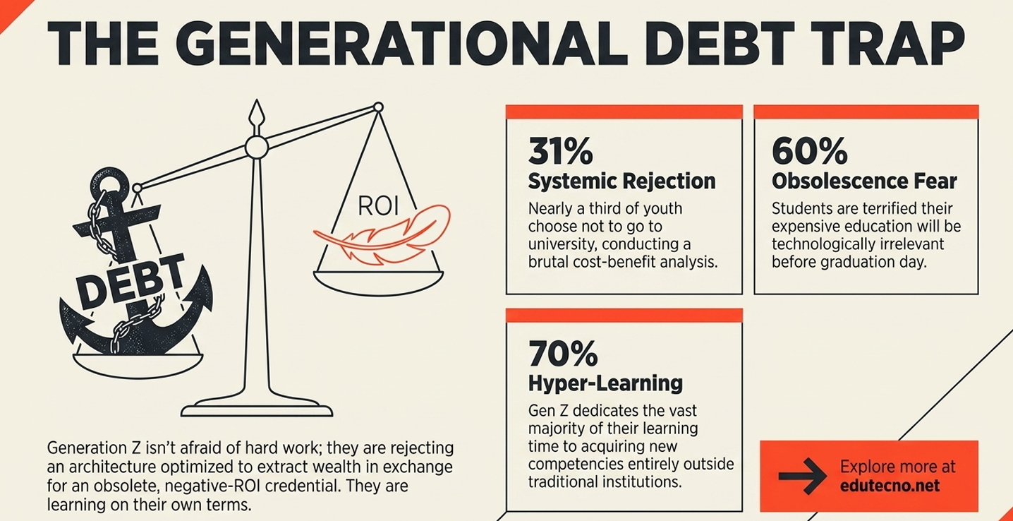 This flowchart maps out complex processes. The dilemma is the illusion of quality. Institutions often confuse a "streamlined administrative process" with "effective learning outcomes." When a student pays significant tuition for a streamlined, automated, but ultimately hollow curriculum, the final result is a feeling of betrayal—the "financial anchor" effect where the cost far outweighs the value.