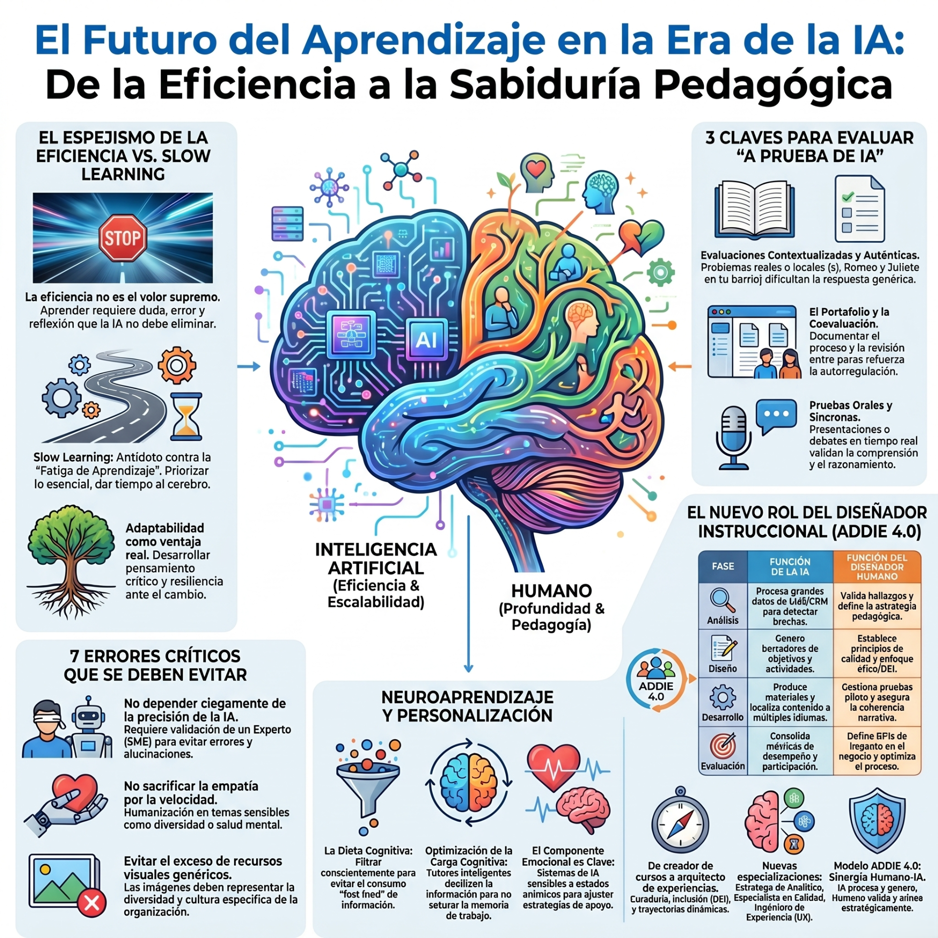 Representa el nuevo paradigma de interacción educativa. El dilema educativo aquí es la devaluación del experto. A medida que la IA asume roles de enseñanza o tutoría, la institución enfrenta el dilema de cómo mantener la autoridad moral y pedagógica del docente. La confianza se fractura si la tecnología se presenta como "el profesor" en lugar de "el asistente del profesor", creando una relación transaccional donde el alumno no siente el compromiso humano necesario para un aprendizaje profundo.
