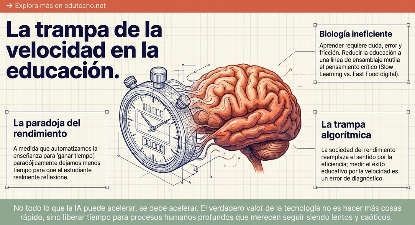 El dilema es la pérdida de propósito. El mayor riesgo de la era digital no es la tecnología misma, sino la creencia de que la tecnología es un fin. La institución que confunde "digitalización" con "innovación" corre el riesgo de volverse tecnológicamente sofisticada pero pedagógicamente vacía. La confianza se recupera cuando la institución puede articular claramente que su propósito es el desarrollo humano, y que la tecnología es simplemente el medio más potente que tiene para alcanzarlo hoy.