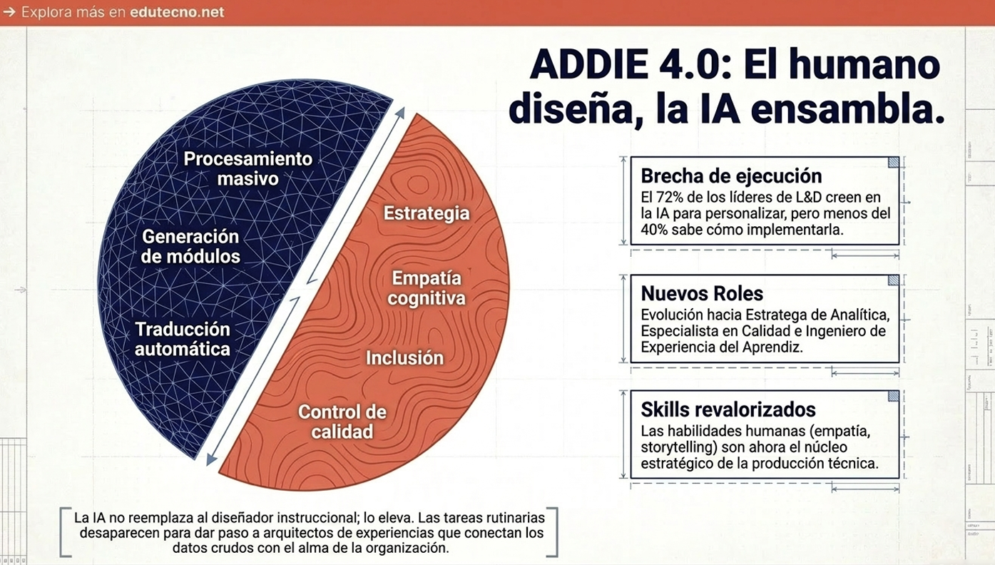 Enfocada en la gestión de datos. El dilema es el equilibrio entre personalización y vigilancia. Para personalizar la educación, la institución necesita recopilar datos. Sin embargo, si ese proceso se percibe como una forma de vigilancia o control punitivo sobre el estudiante, el ambiente de aprendizaje se vuelve hostil. La confianza solo se mantiene si el estudiante percibe que sus datos están siendo usados para habilitarlo, no para clasificarlo.