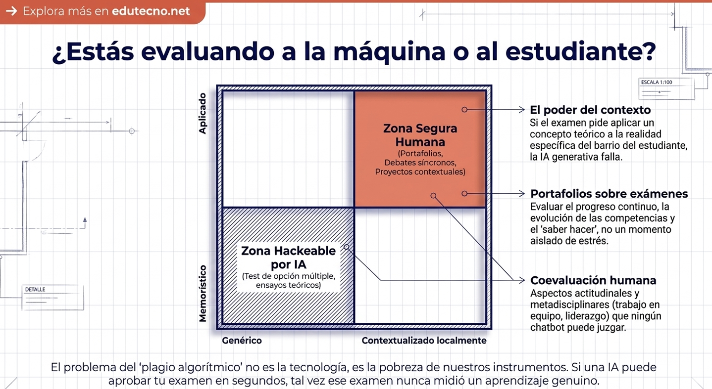El dilema es la ilusión de control. Existe una falsa creencia de que, al integrar tecnología, la institución tiene un control más preciso sobre los resultados. El dilema de confianza es que los sistemas complejos a menudo actúan como "cajas negras". Si la institución no puede explicar cómo se llega a una conclusión (ej. una evaluación o recomendación automatizada), pierde su transparencia, y la transparencia es el cimiento de la confianza.