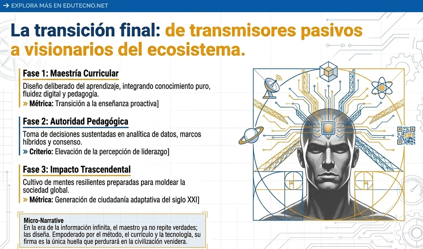 Ilustración educativa con texto en español y rostro humano con circuitos, iconos tecnológicos y diagrama.